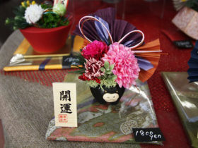 スタッフ作の寄せ植えたちの紹介