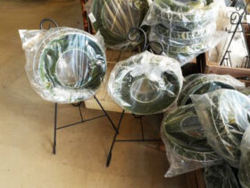 スタッフ作の寄せ植え