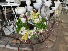 スタッフ作の寄せ植え