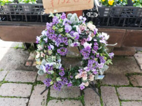 スタッフ作の寄せ植え