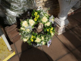 スタッフ作の寄せ植え